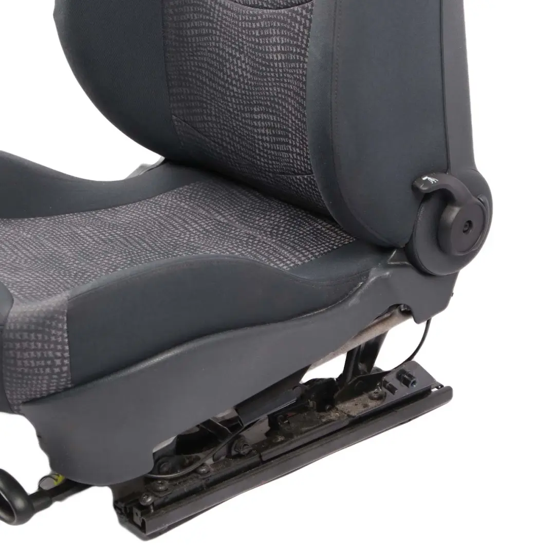 Mini Cooper One R50 R53 Sport Front Right O/S Cloth Seat Kaleido Black - SKU 7073000 - Part number 7073000