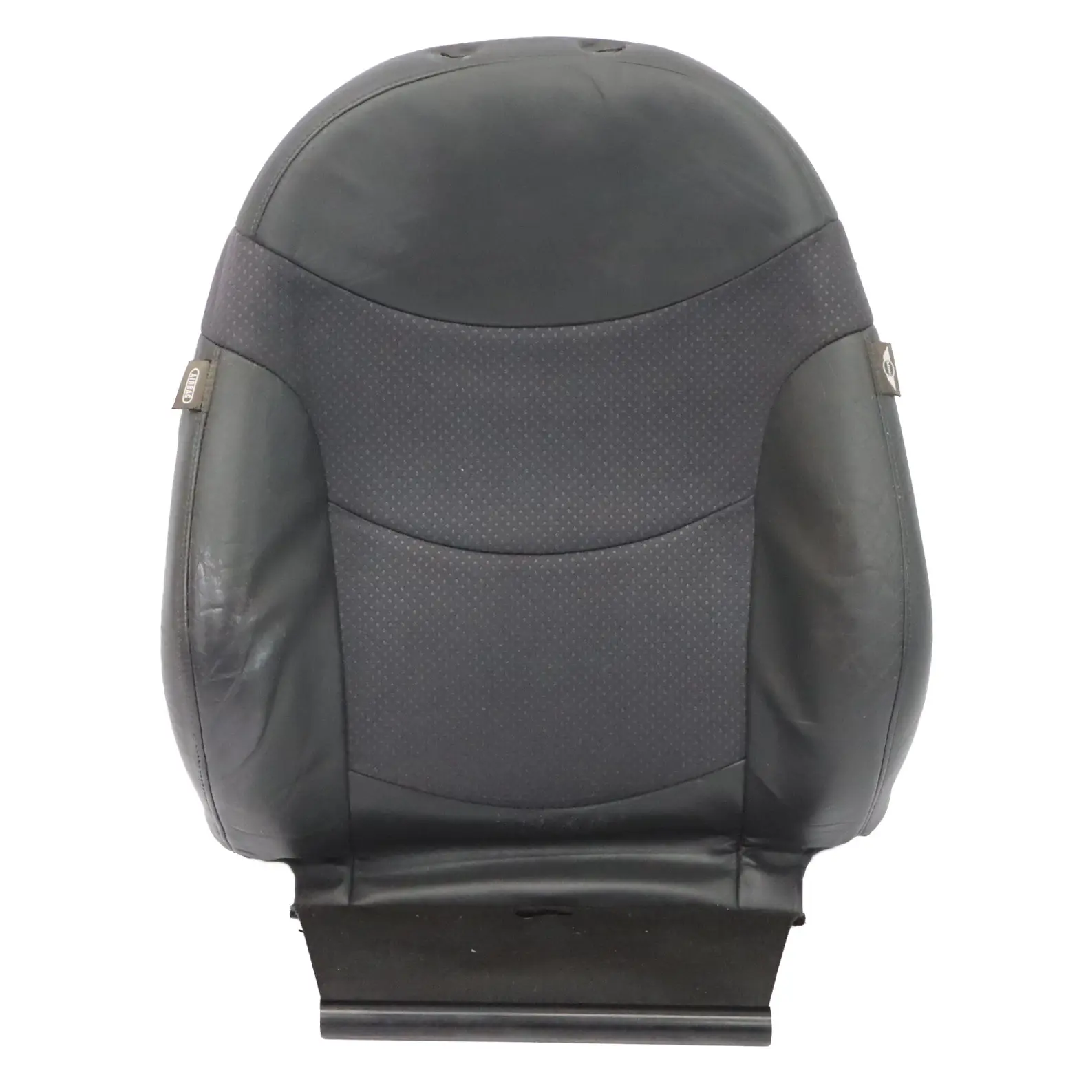 Mini R50 Asiento Deportivo Delantero Izquierdo Tapiceria Respaldo Cuero Negra