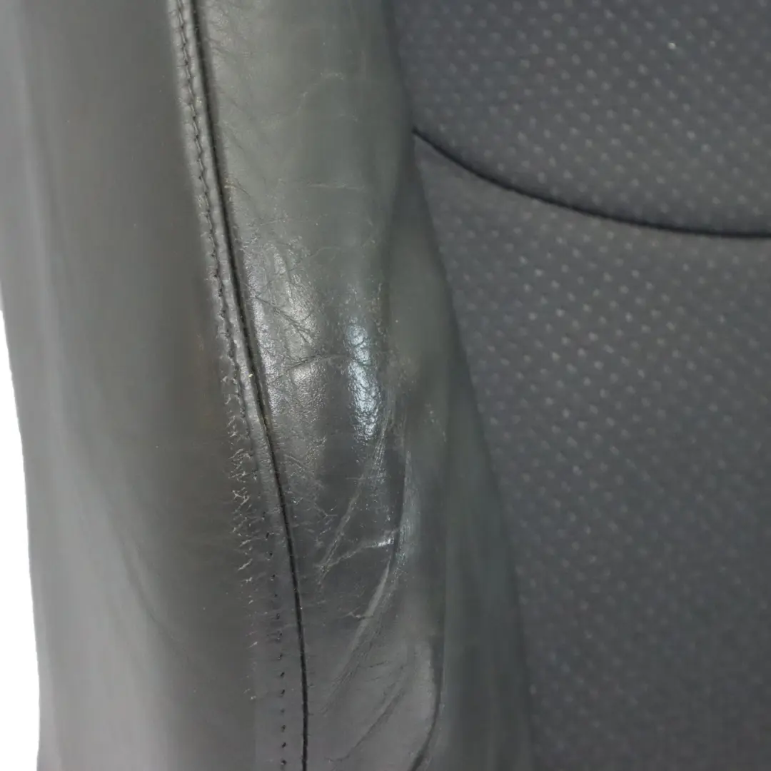 Front Left Sport Seat N/S Backrest Trim Cover Cloth Leather Black to Mini R50 with Part number 7073004 Mini R50 Front Left Sport Seat N/S Backrest Trim Cover Cloth Leather Black - SKU 7073004-2 - Part number 7073004