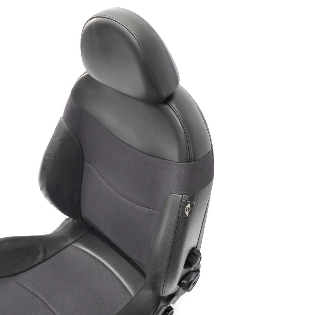 Siège satellite sport en tissu / cuir à l'avant droit pour Mini Cooper R50 R53 à propos du numéro de pièce 7073004 Mini Cooper R50 R53 Siège satellite sport en tissu / cuir à l'avant droit - SKU 7073004-4 - Numéro de pièce 7073004