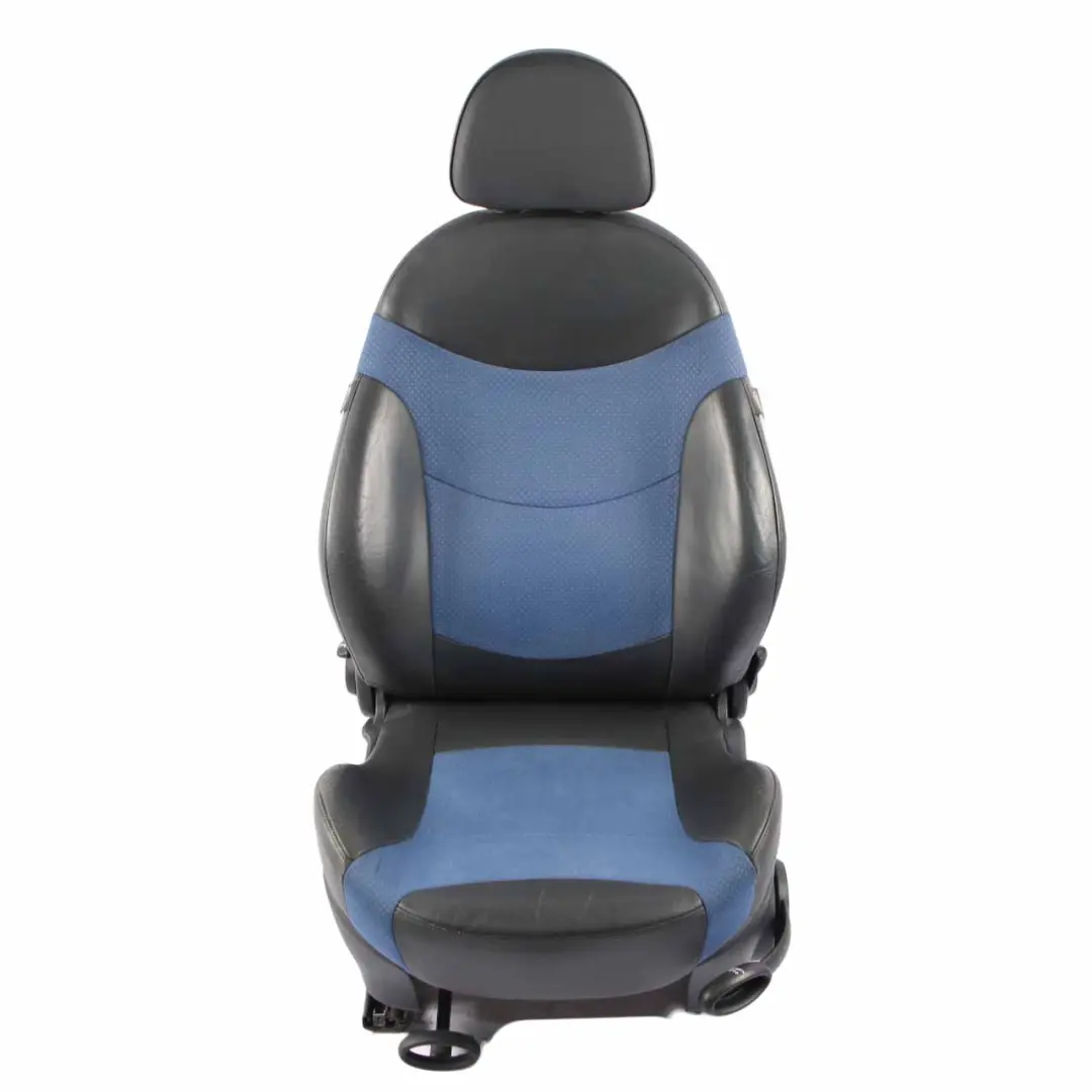 Front Left N/S Cloth / Leather Satellite Blue Seat to Mini Cooper S R50 R53 Sport with Part number 7073005 Mini Cooper S R50 R53 Sport Front Left N/S Cloth / Leather Satellite Blue Seat - SKU 7073005-2 - Part number 7073005