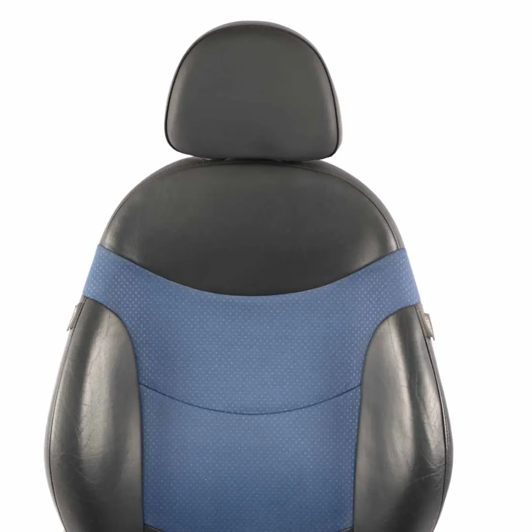 Mini Cooper S R50 R53 Sport Front Left N/S Cloth / Leather Satellite Blue Seat - SKU 7073005-2 - Part number 7073005