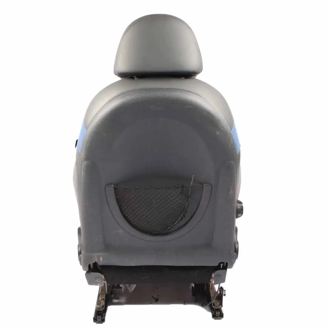 Mini Cooper S R50 R53 Sport Front Left N/S Cloth / Leather Satellite Blue Seat - SKU 7073005-2 - Part number 7073005