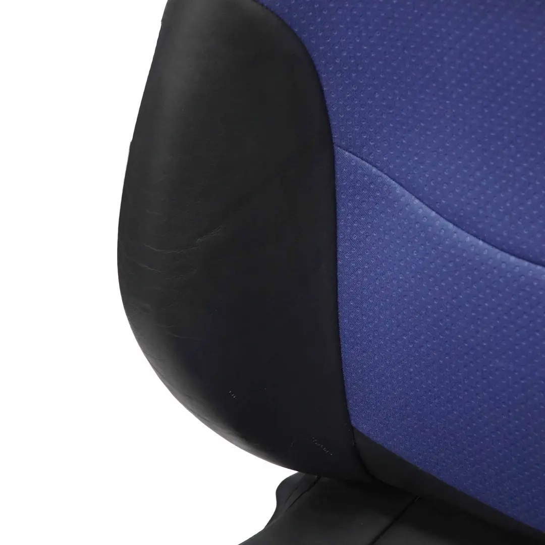 Asiento Delantero Mini R50 R53 Izquierdo Tela Deportiva / Cuero Azul para con número de pieza 7073005 Asiento Delantero Mini R50 R53 Izquierdo Tela Deportiva / Cuero Azul - SKU 7073005-3 - Número de pieza 7073005