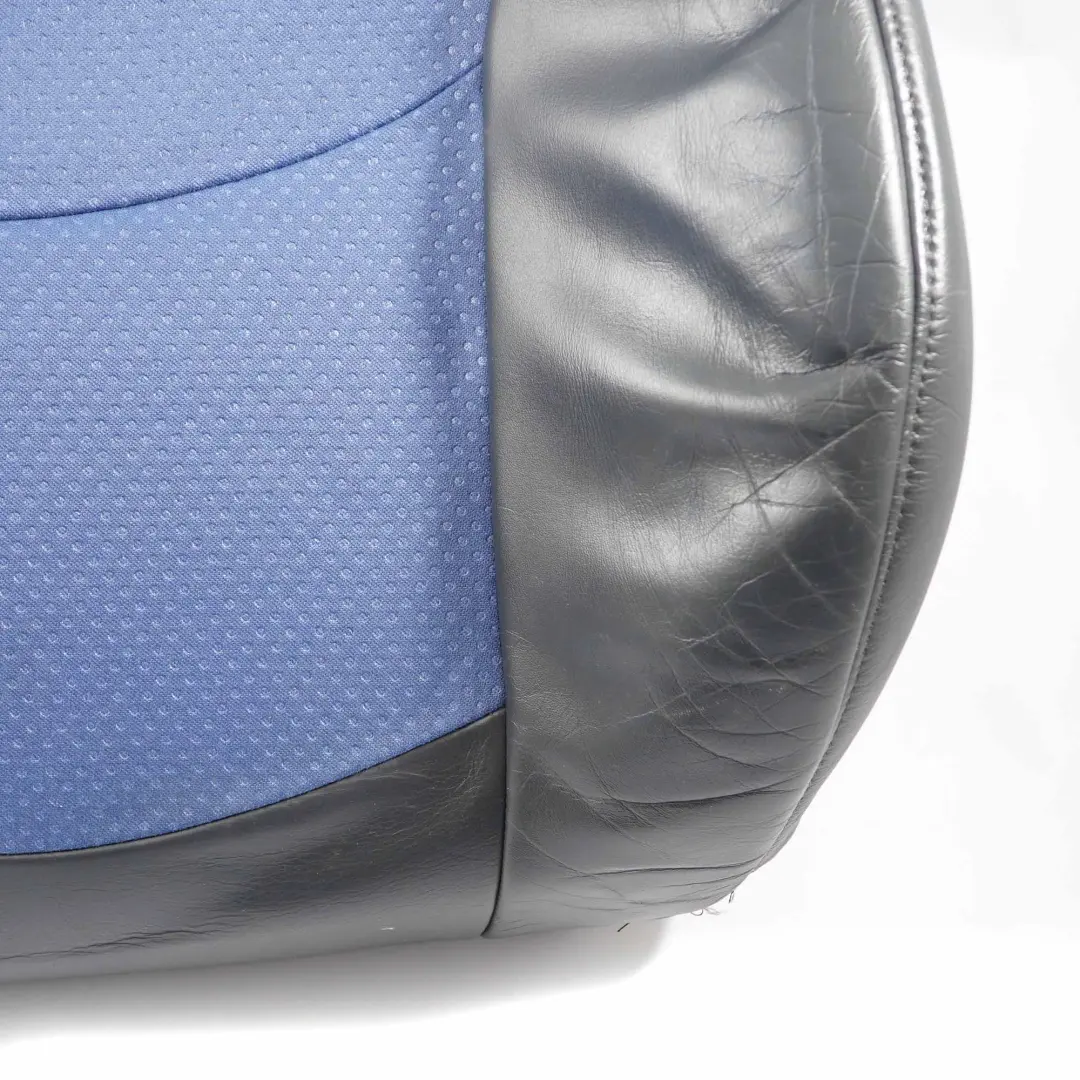 Mini R50 Siège Avant Gauche Dossier Cache Panneau Tissu Cuir Lapis Bleu - SKU 7073005-4 - Numéro de pièce 7073005