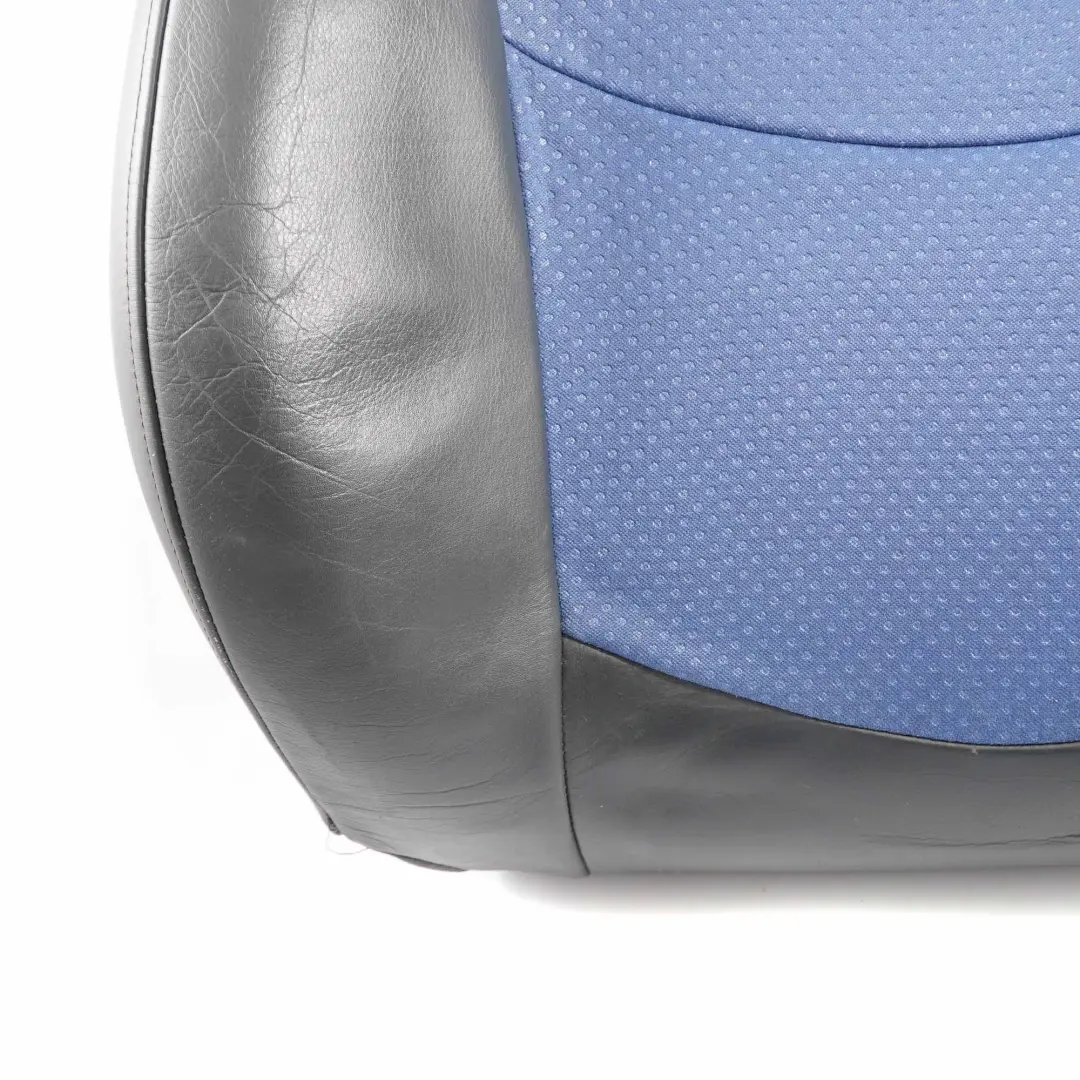 Mini R50 R53 Front Left Sport Seat N/S Backrest Cover Cloth Leather Lapis Blue - SKU 7073005-4 - Part number 7073005