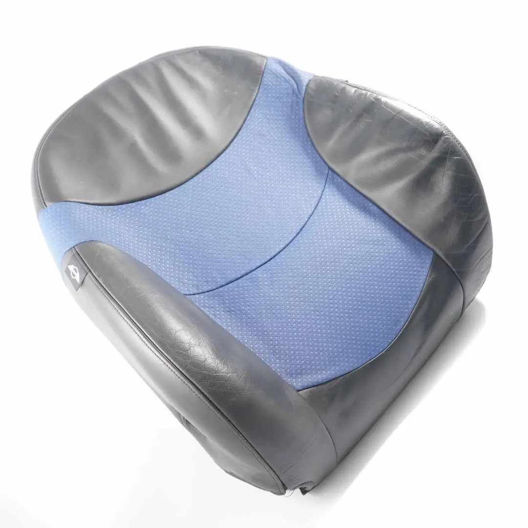 Front Left Sport Seat N/S Backrest Cover Cloth Leather Lapis Blue to Mini R50 R53 with Part number 7073005 Mini R50 R53 Front Left Sport Seat N/S Backrest Cover Cloth Leather Lapis Blue - SKU 7073005-4 - Part number 7073005