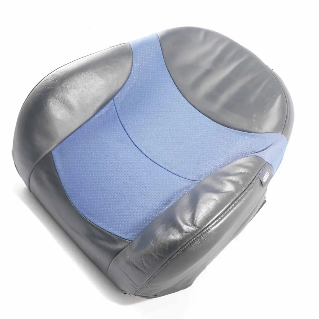 Front Left Sport Seat N/S Backrest Cover Cloth Leather Lapis Blue to Mini R50 R53 with Part number 7073005 Mini R50 R53 Front Left Sport Seat N/S Backrest Cover Cloth Leather Lapis Blue - SKU 7073005-4 - Part number 7073005