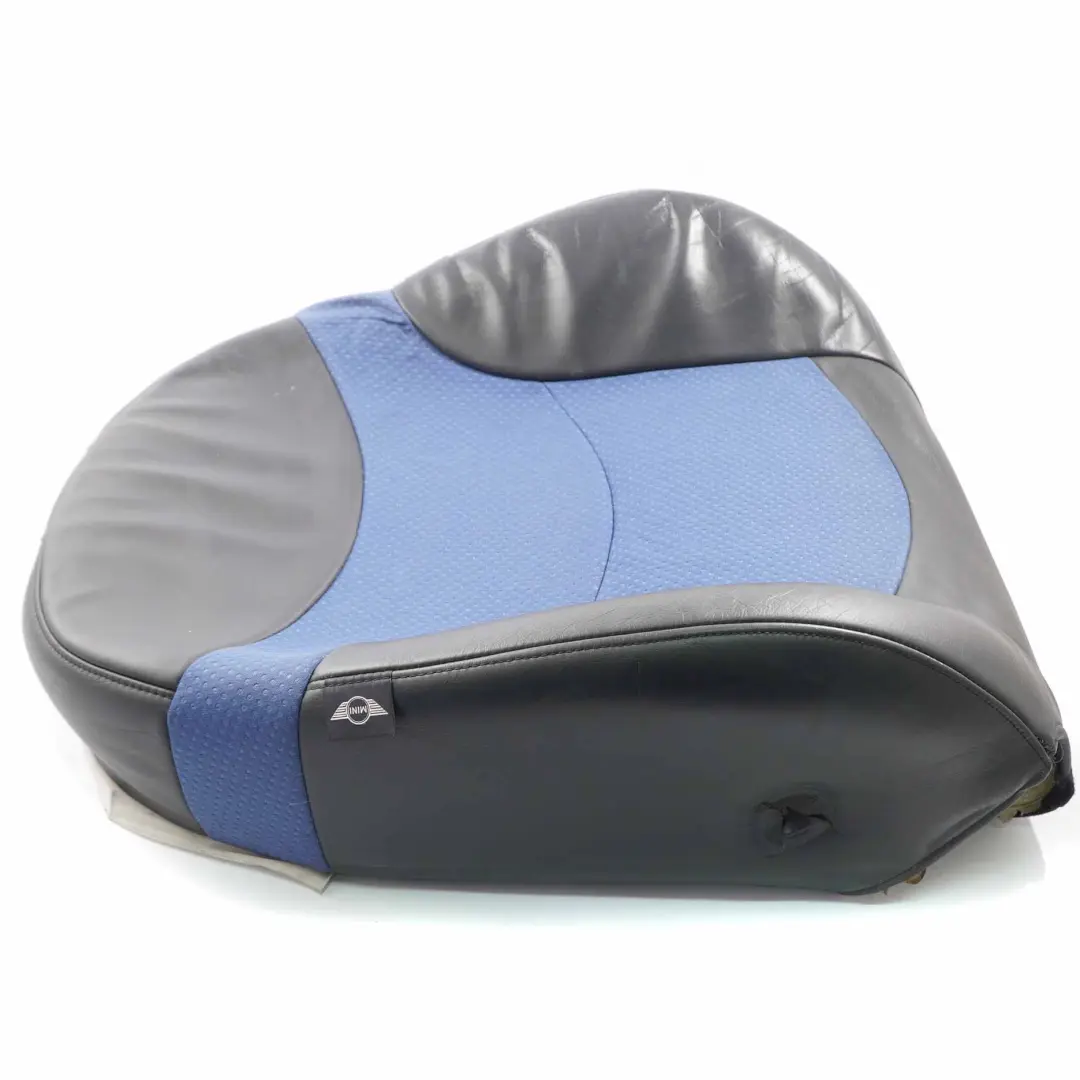 Mini R50 Siège Avant Gauche Dossier Cache Panneau Tissu Cuir Lapis Bleu - SKU 7073005-4 - Numéro de pièce 7073005
