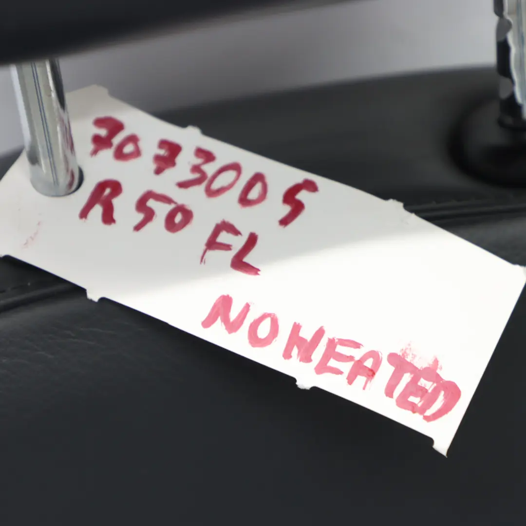 Mini R50 R53 S Fotel Sport Lewy Przód Półskóra - SKU 7073005 - Numer Części 7073005