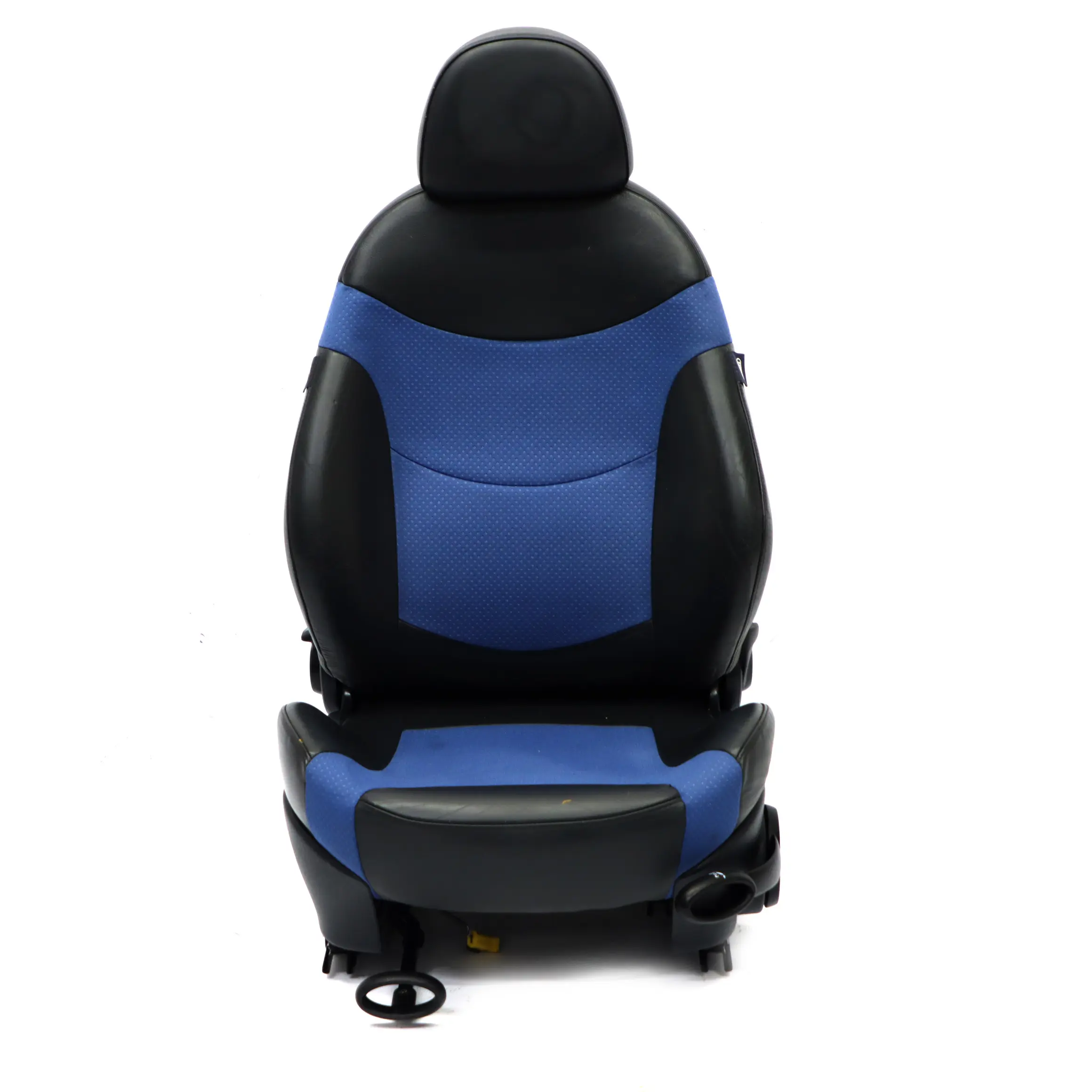 Mini Cooper S R53 Vorne Links Sportsitz Sitz Stoff / Leder Satellite Blau