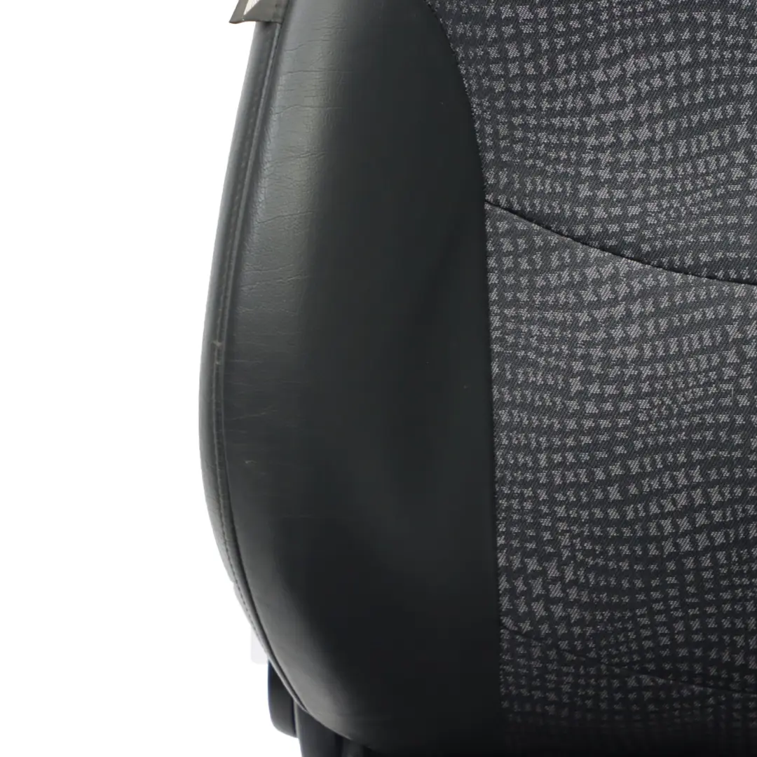 Mini Cooper R50 Sport Front Left Half Leather Seat Panther Black Kaleido - SKU 7073009-1 - Part number 7073009