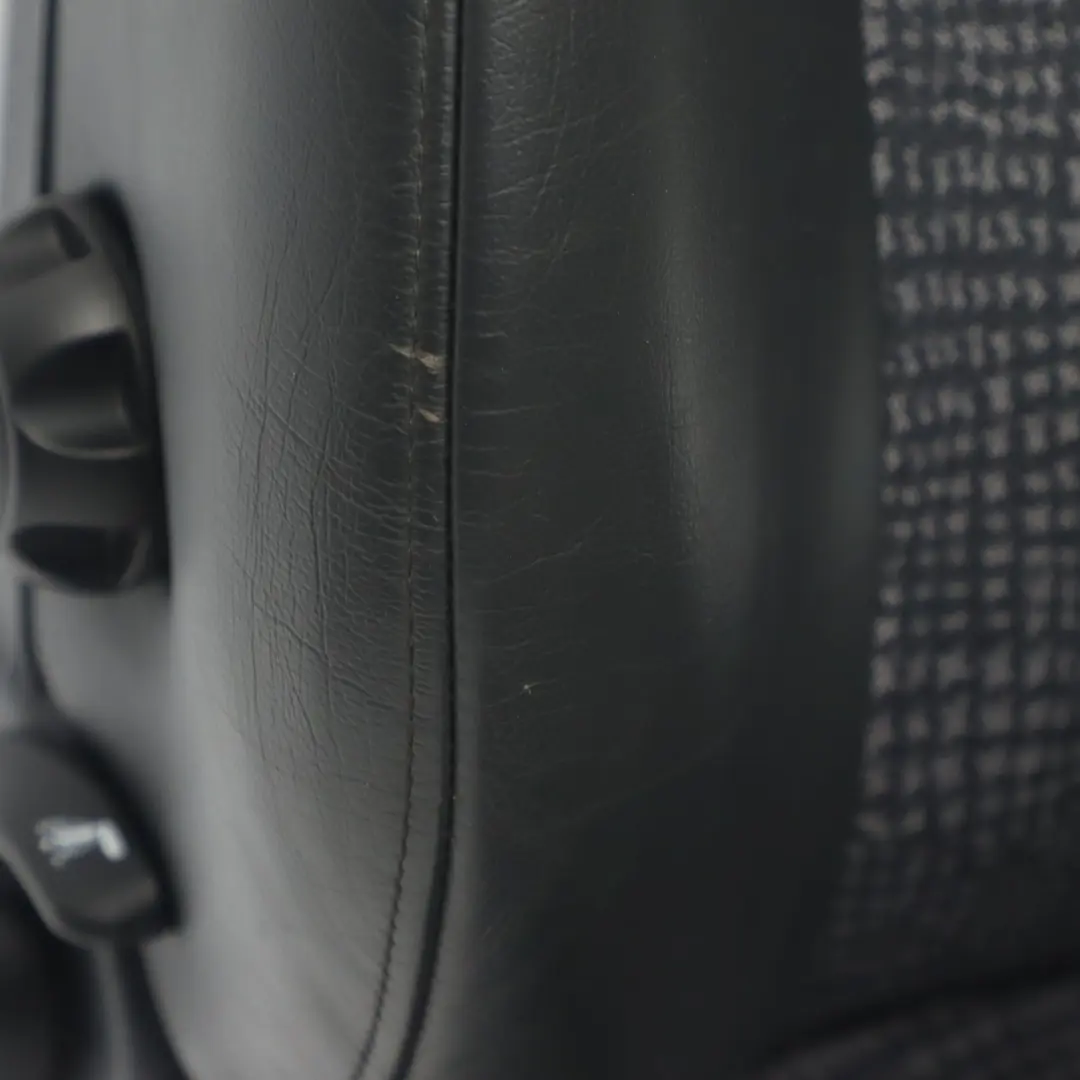 Front Left Half Leather Seat Panther Black Kaleido to Mini Cooper R50 Sport with Part number 7073009 Mini Cooper R50 Sport Front Left Half Leather Seat Panther Black Kaleido - SKU 7073009-1 - Part number 7073009