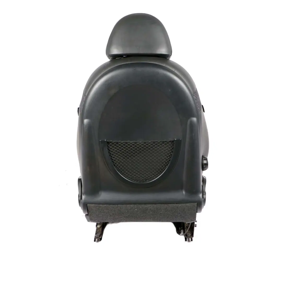 Front Left N/S Half Leather Seat Panther Black Kaleido to Mini Cooper R50 Sport with Part number 7073009 Mini Cooper R50 Sport Front Left N/S Half Leather Seat Panther Black Kaleido - SKU 7073009-2 - Part number 7073009