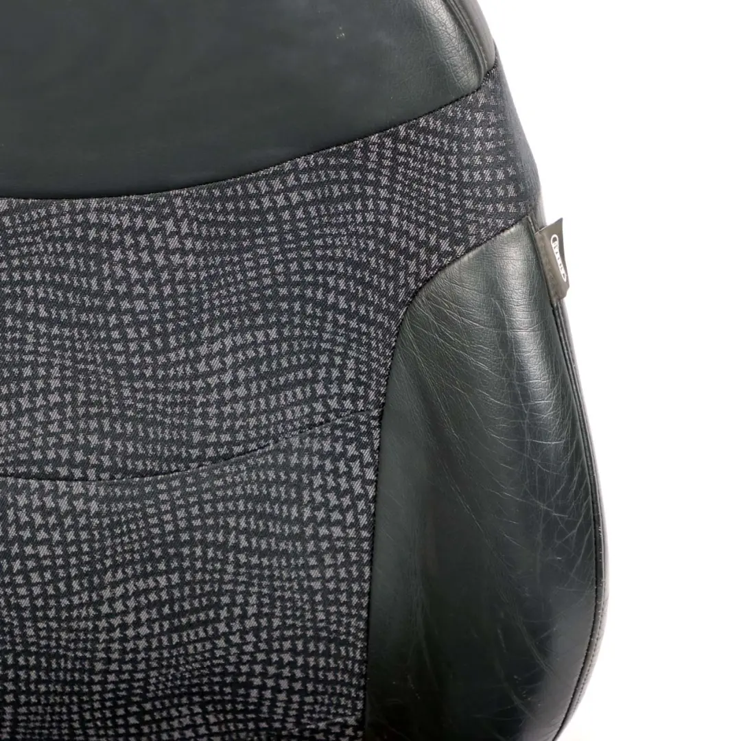 Front Left N/S Half Leather Seat Panther Black Kaleido to Mini Cooper R50 Sport with Part number 7073009 Mini Cooper R50 Sport Front Left N/S Half Leather Seat Panther Black Kaleido - SKU 7073009-2 - Part number 7073009