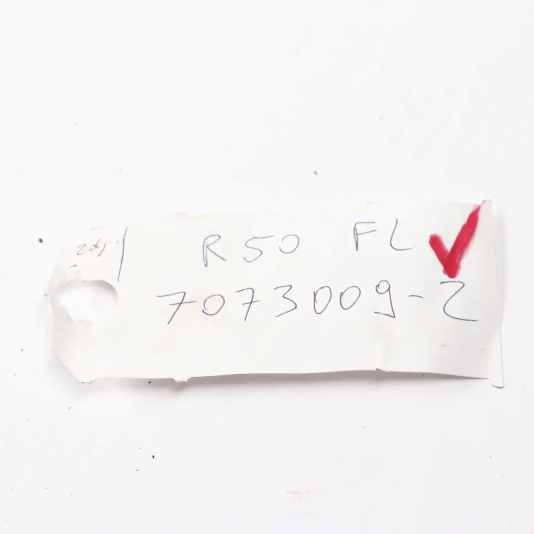 Front Left N/S Half Leather Seat Panther Black Kaleido to Mini Cooper R50 Sport with Part number 7073009 Mini Cooper R50 Sport Front Left N/S Half Leather Seat Panther Black Kaleido - SKU 7073009-2 - Part number 7073009