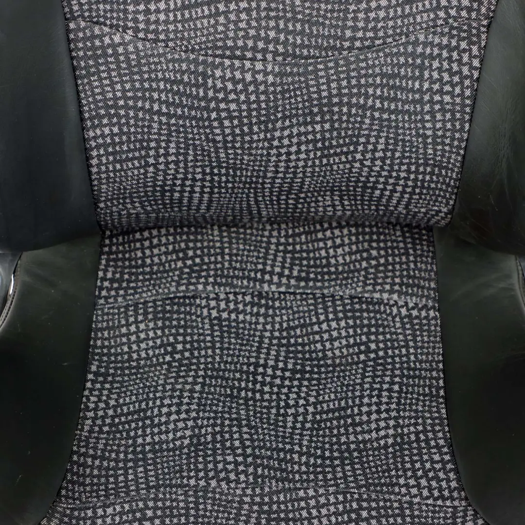 Front Left N/S Half Leather Seat Panther Black Kaleido to Mini Cooper R50 Sport with Part number 7073009 Mini Cooper R50 Sport Front Left N/S Half Leather Seat Panther Black Kaleido - SKU 7073009-2 - Part number 7073009