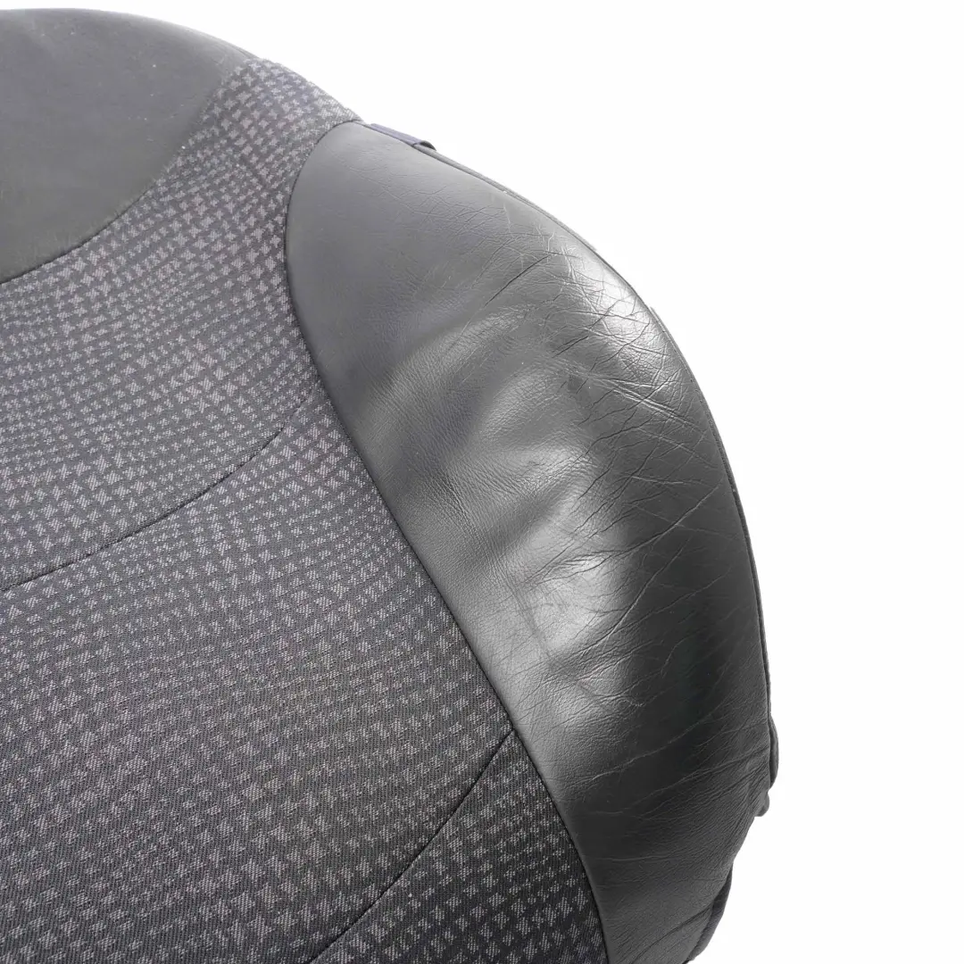 Dossier de Sieges Sport Avant Gauche Demi Cuir Kaleido Black pour Mini R50 à propos du numéro de pièce 7073009 Mini R50 Dossier de Sieges Sport Avant Gauche Demi Cuir Kaleido Black - SKU 7073009-3 - Numéro de pièce 7073009