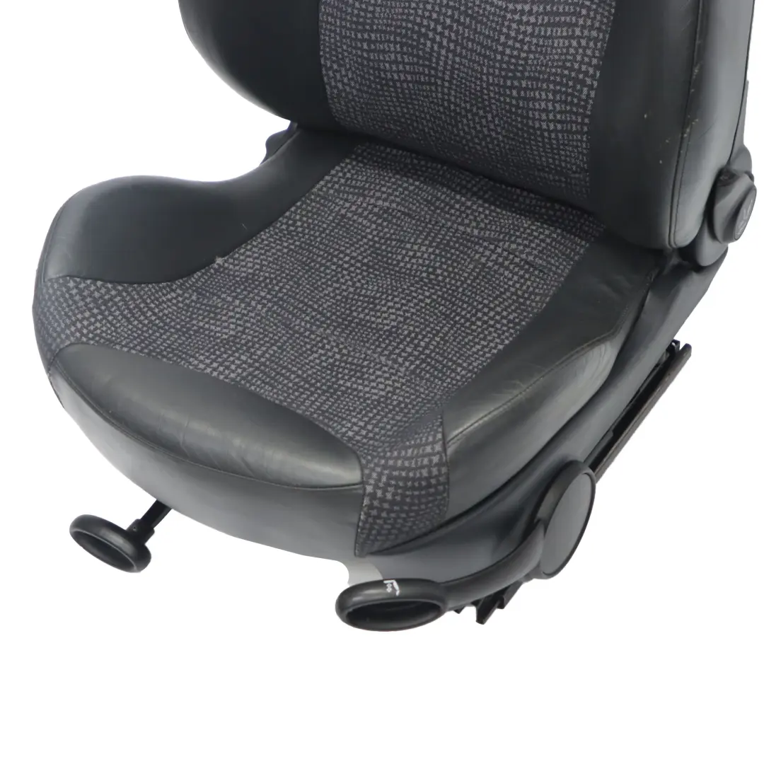 Mini R50 Sport Sedile Anteriore Sinistro Pelle Parziale Nero Panther - SKU 7073009 - Numero di parte 7073009
