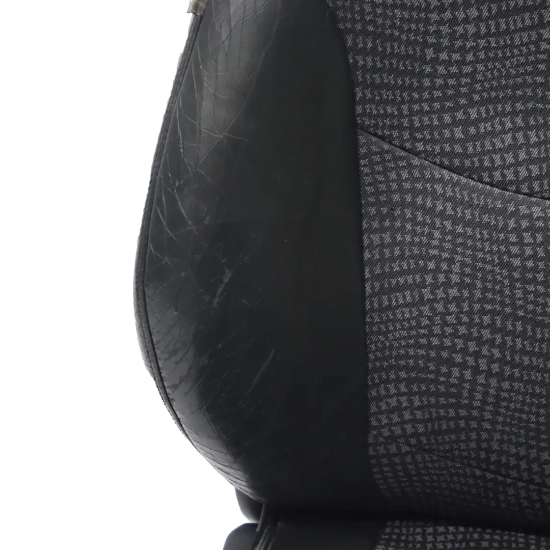 Mini Cooper R50 Sport Front Right O/S Half Leather Seat Panther Black Kaleido - SKU 7073010-1 - Part number 7073010