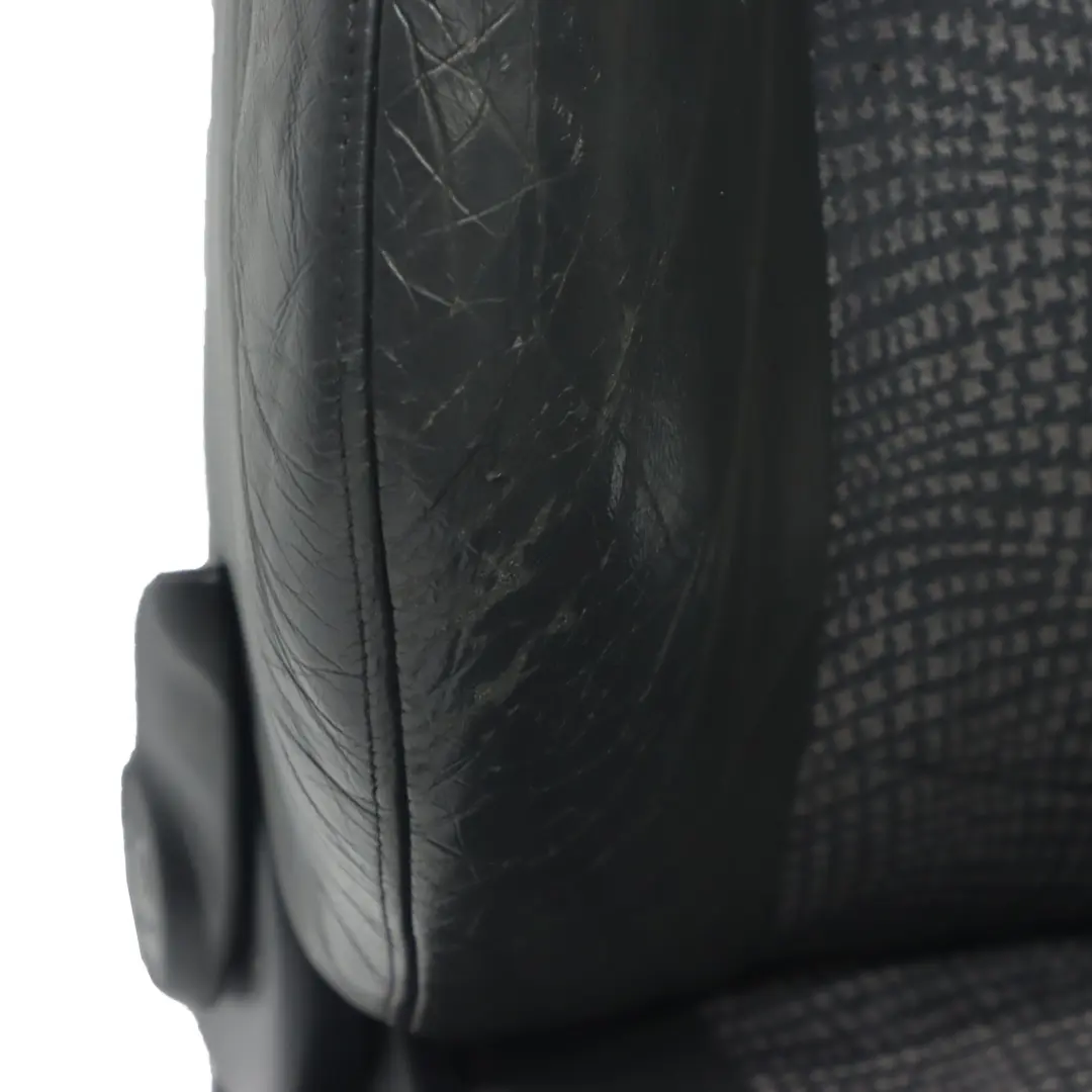 Front Right O/S Half Leather Seat Panther Black Kaleido to Mini Cooper R50 Sport with Part number 7073010 Mini Cooper R50 Sport Front Right O/S Half Leather Seat Panther Black Kaleido - SKU 7073010-1 - Part number 7073010