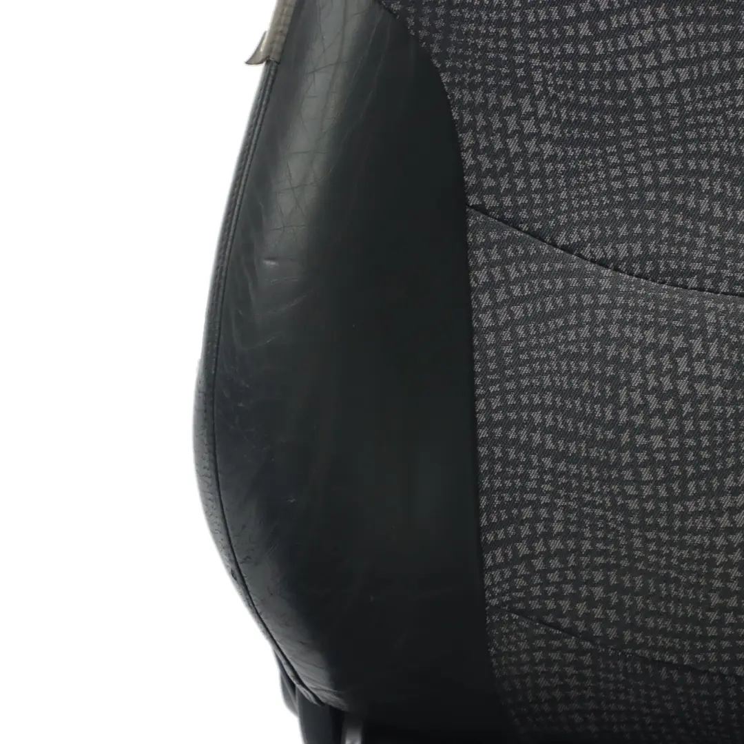  Front Seat Mini R50 Sport Right O/S Half Leather Cloth Panther Black Kaleido - SKU 7073010 - Part number 7073010
