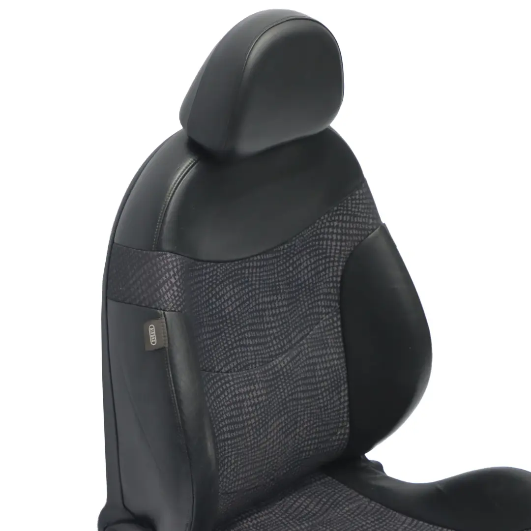  Front Seat Mini R50 Sport Right O/S Half Leather Cloth Panther Black Kaleido - SKU 7073010 - Part number 7073010