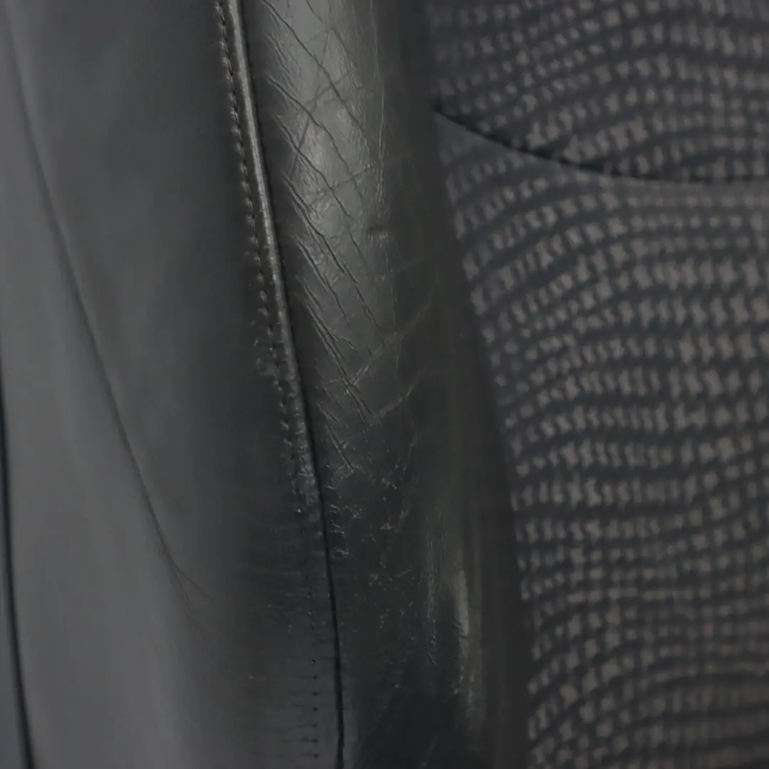  Front Seat Mini R50 Sport Right O/S Half Leather Cloth Panther Black Kaleido - SKU 7073010 - Part number 7073010