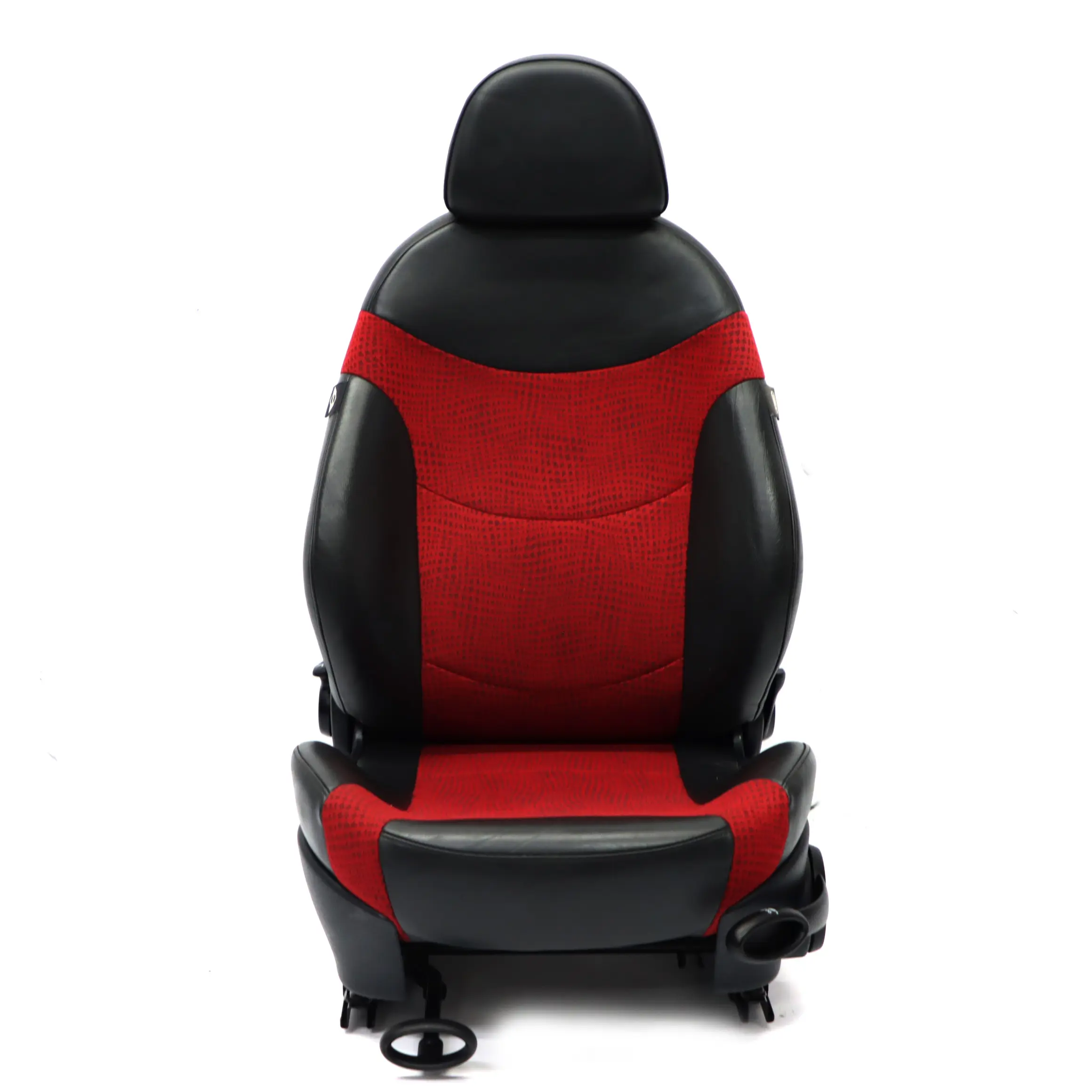 Mini Cooper One R50 Asiento Delantero Izquierdo Sport Tela / Cuero Rojo Kaleido