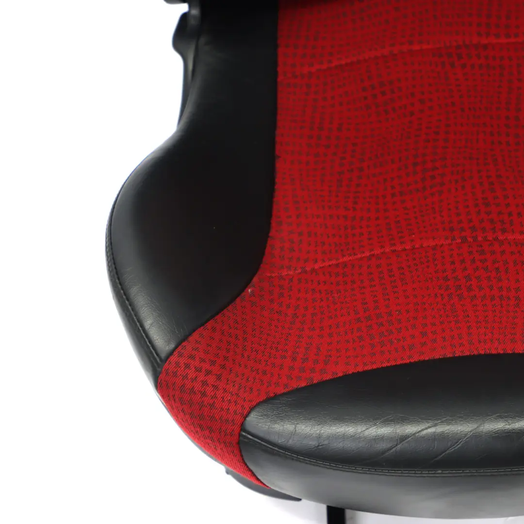Mini Cooper One R50 Front Left N/S Sport Cloth / Leather Seat Kaleido Red - SKU 7073011 - Part number 7073011