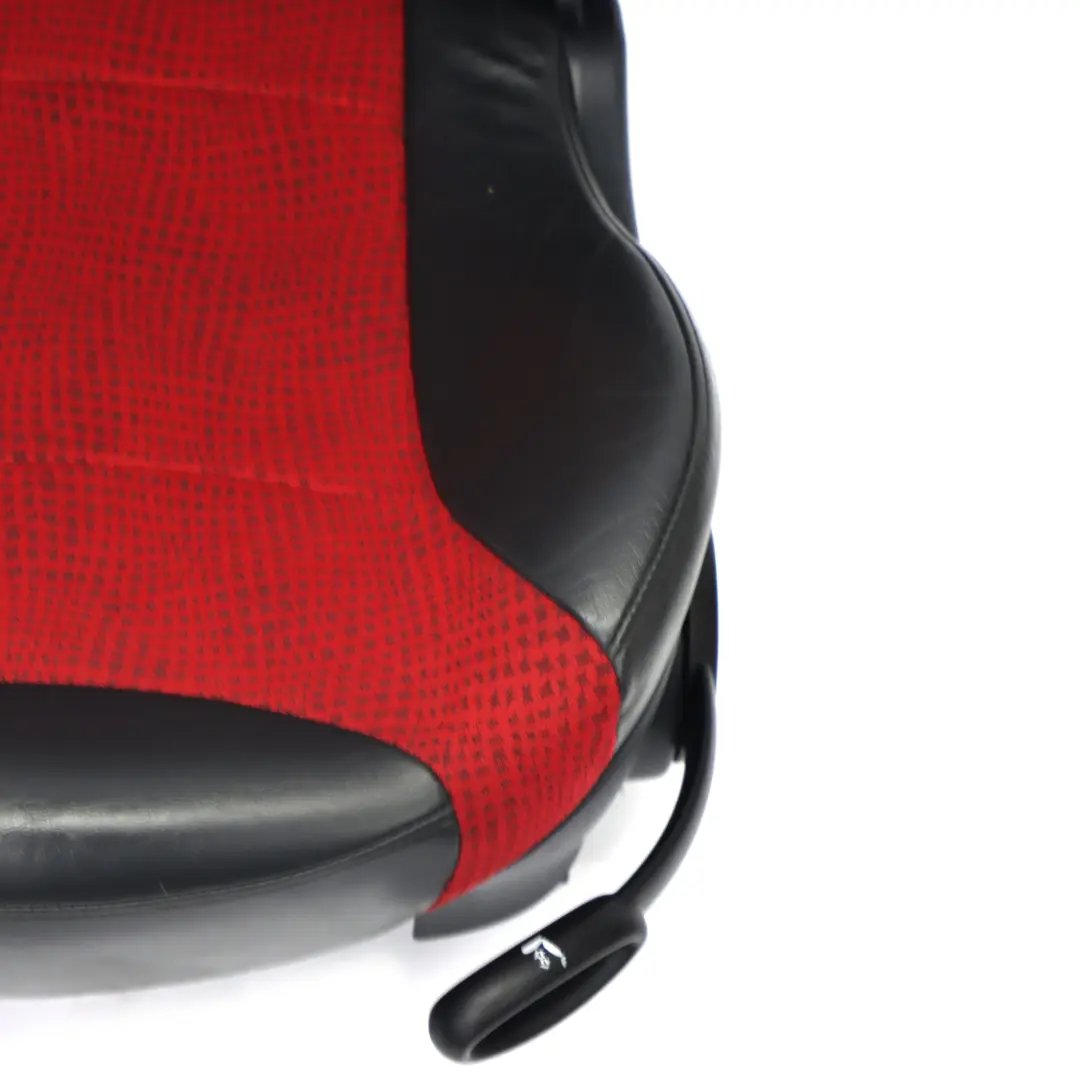 Mini Cooper One R50 Front Left N/S Sport Cloth / Leather Seat Kaleido Red - SKU 7073011 - Part number 7073011