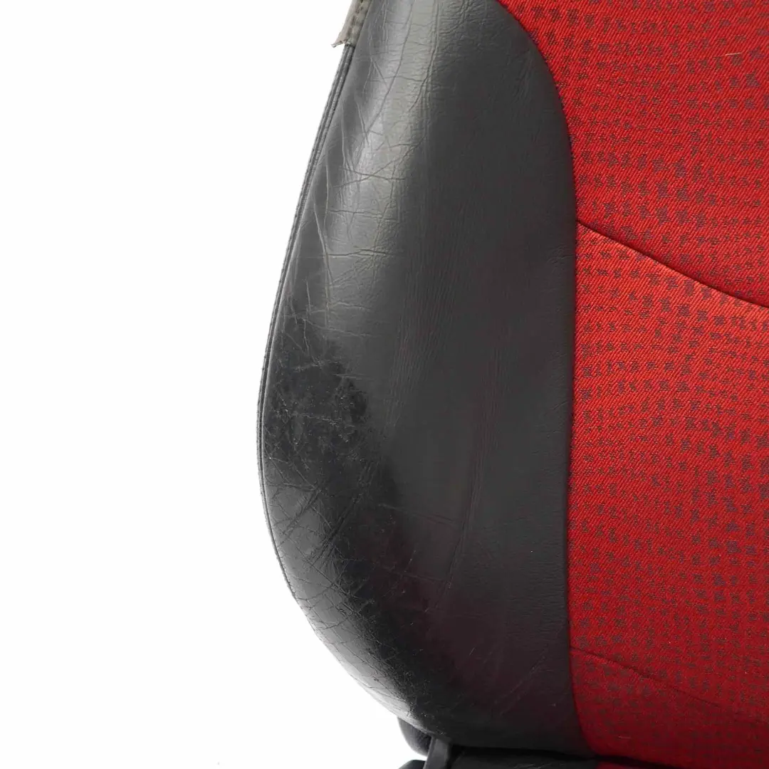 Front Right O/S Sport Cloth / Leather Seat Kaleido Red to Mini Cooper One R50 with Part number 7073012 Mini Cooper One R50 Front Right O/S Sport Cloth / Leather Seat Kaleido Red - SKU 7073012 - Part number 7073012