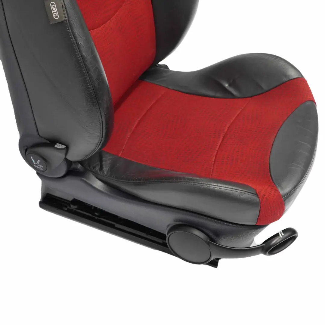 Mini Cooper One R50 Siège avant droit Sport Cloth / Leather Kaleido Red - SKU 7073012 - Numéro de pièce 7073012