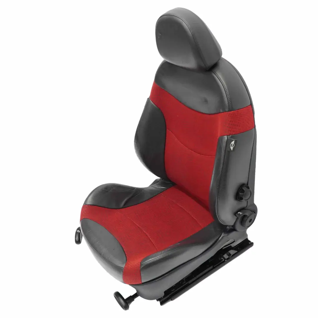 Mini Cooper One R50 Front Right O/S Sport Cloth / Leather Seat Kaleido Red - SKU 7073012 - Part number 7073012