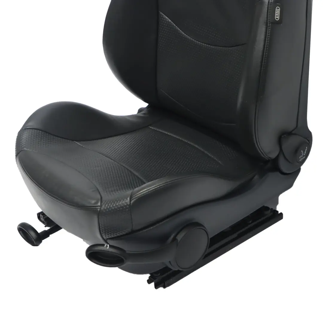 Sedile anteriore Mini R50 R53 Sinistro Sport Panther Nero Profilo Pelle per con numero di parte 7073015 Sedile anteriore Mini R50 R53 Sinistro Sport Panther Nero Profilo Pelle - SKU 7073015-2 - Numero di parte 7073015