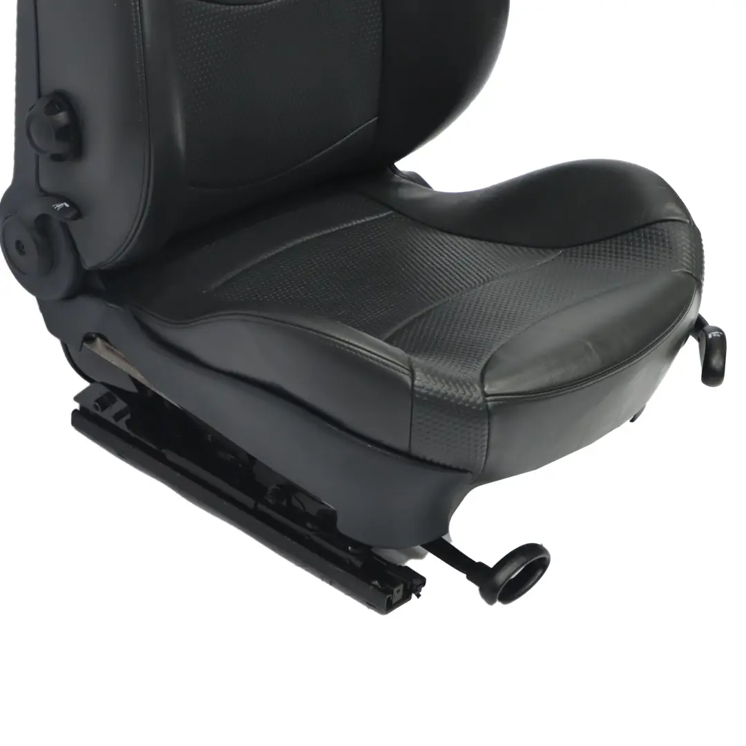  Vordersitz Mini R50 R53 Links Sport Panther Schwarz Leder Profil - SKU 7073015-2 - Teilenummer 7073015
