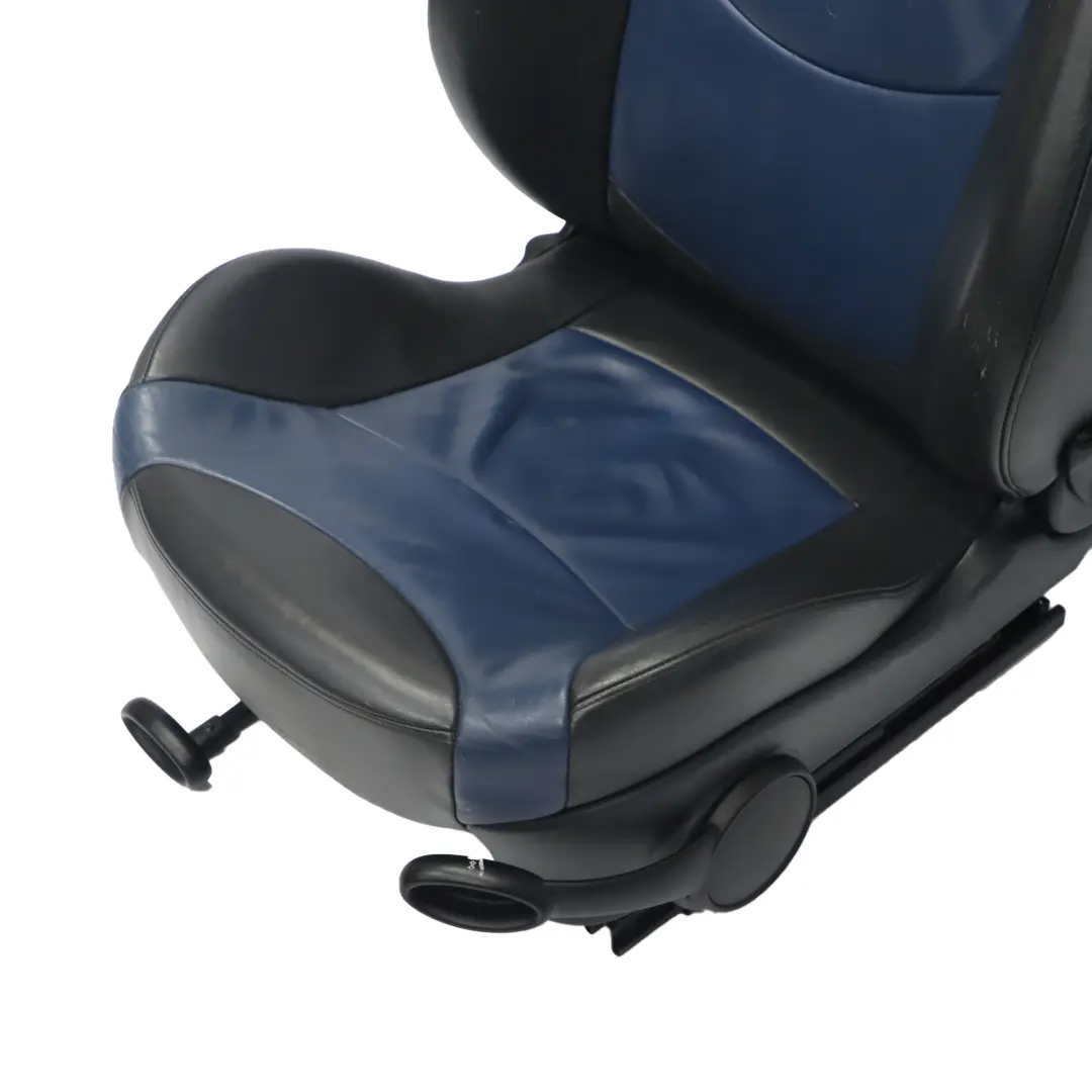  Vordersitz Mini R50 R53 Links Sport Leder Gravity Lapis Blau Schwarz - SKU 7073019-1 - Teilenummer 7073019