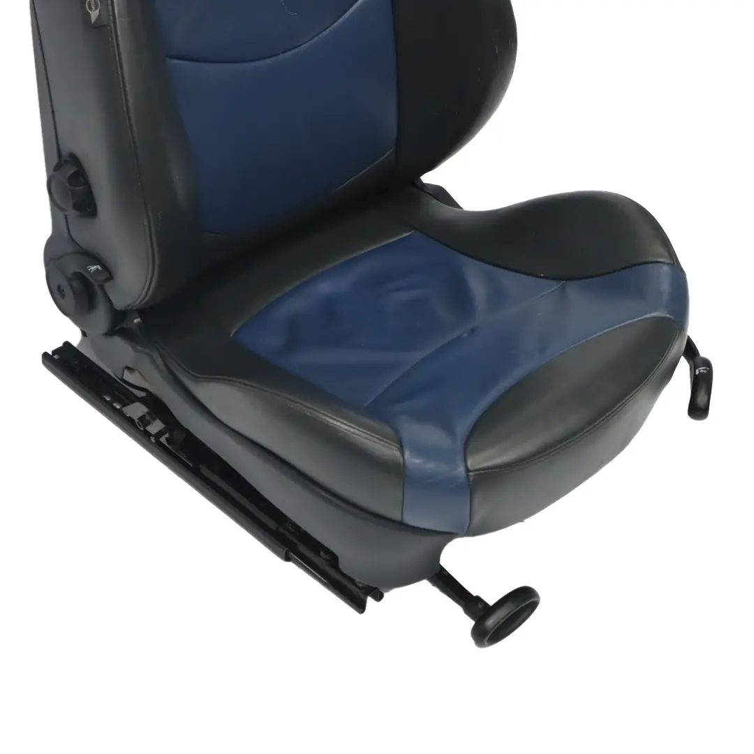  Vordersitz Mini R50 R53 Links Sport Leder Gravity Lapis Blau Schwarz - SKU 7073019-1 - Teilenummer 7073019