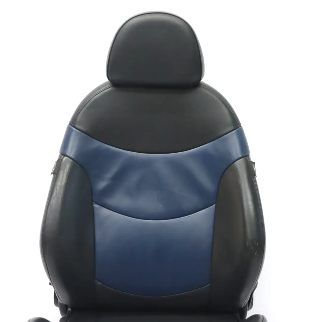  Front Seat Mini R50 R53 Left N/S Sport Leather Gravity Lapis Blue Black - SKU 7073019-1 - Part number 7073019