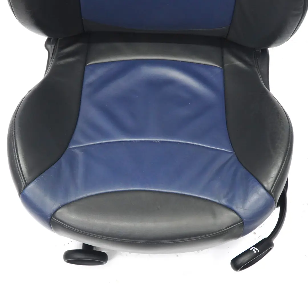 Front Seat Mini R50 R53 Heated Left N/S Sport Leather Gravity Lapis Blue Black to with Part number 7073019 Front Seat Mini R50 R53 Heated Left N/S Sport Leather Gravity Lapis Blue Black - SKU 7073019-2 - Part number 7073019