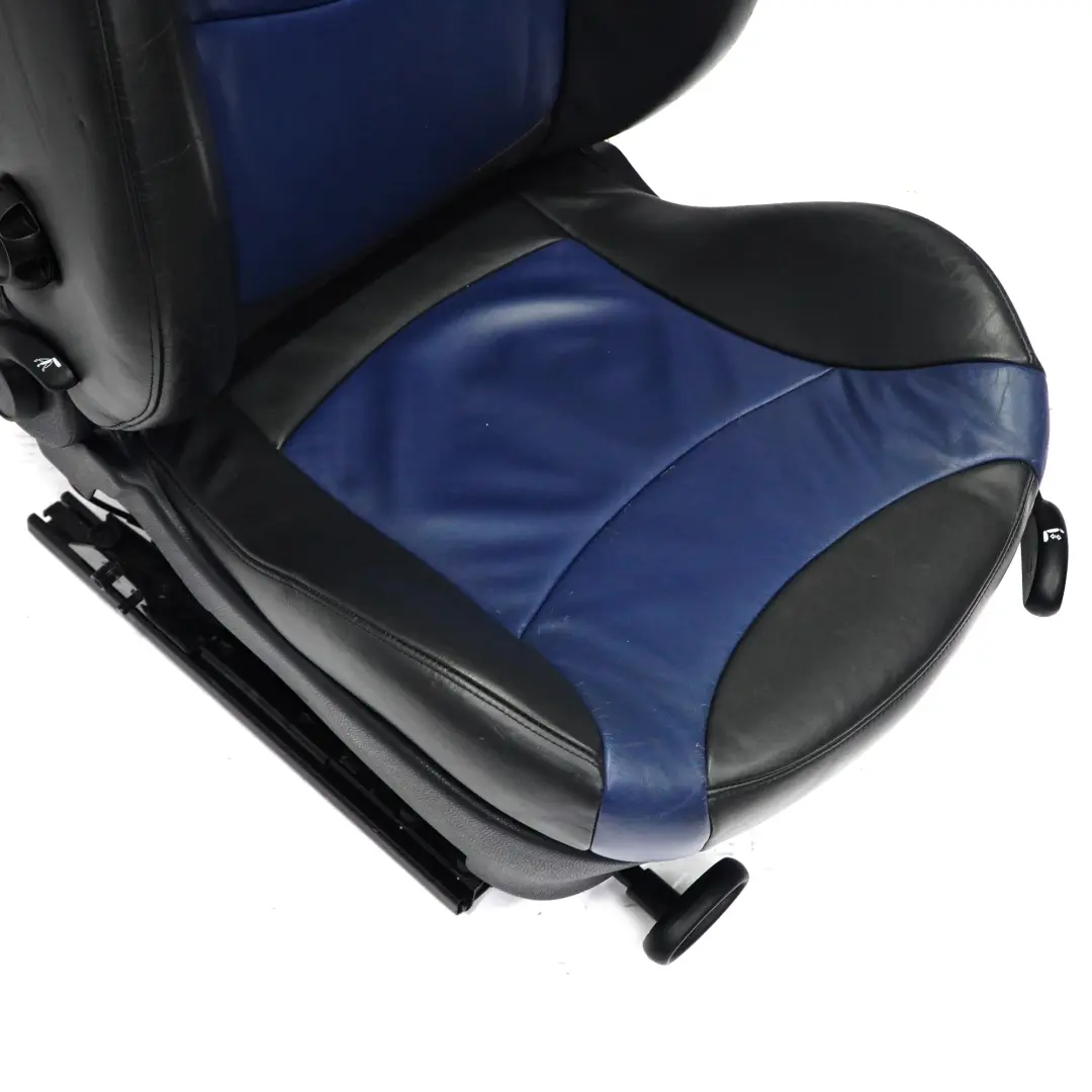 Front Seat Mini R50 R53 Heated Left N/S Sport Leather Gravity Lapis Blue Black to with Part number 7073019 Front Seat Mini R50 R53 Heated Left N/S Sport Leather Gravity Lapis Blue Black - SKU 7073019-2 - Part number 7073019