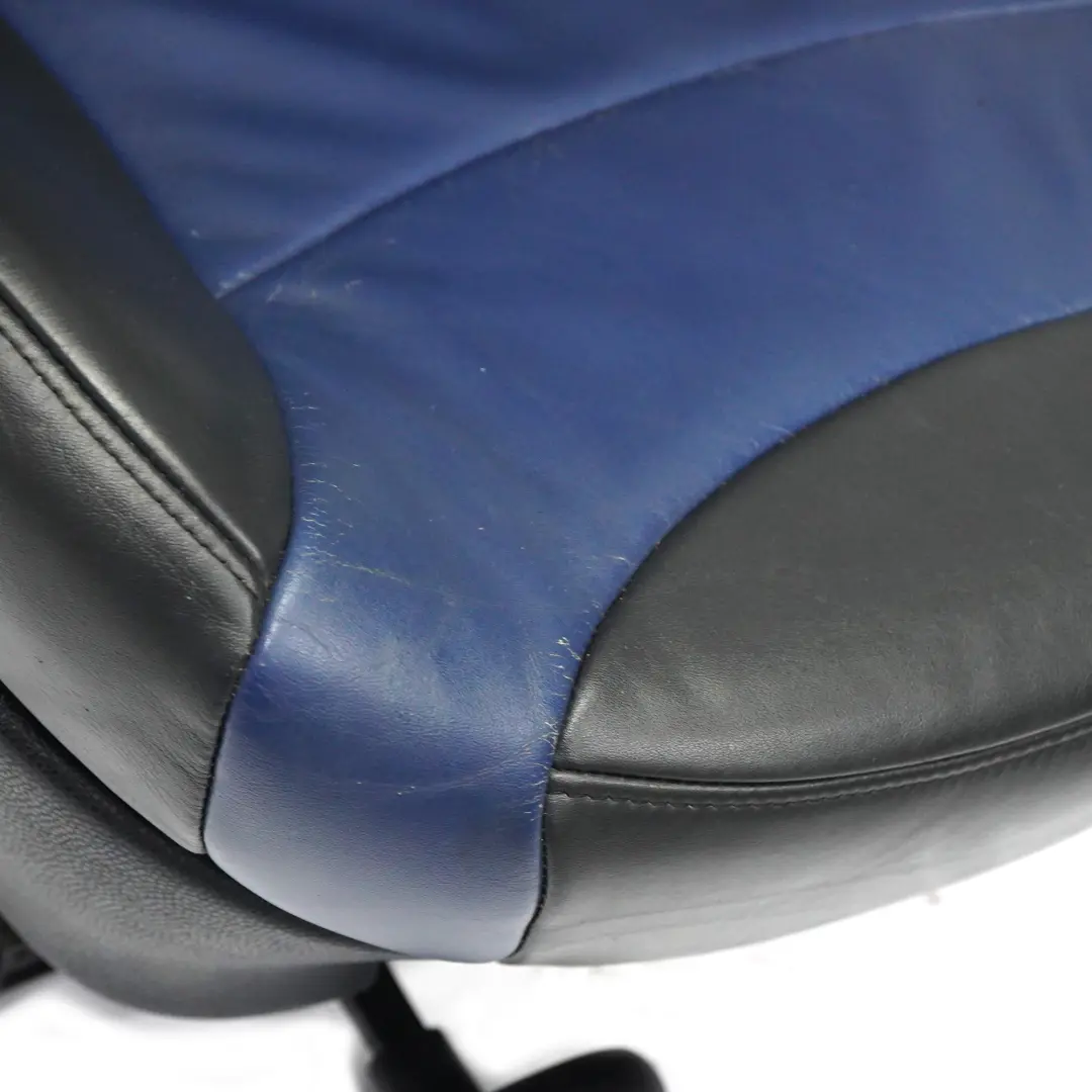 Sedile anteriore Mini R50 R53 riscaldato sinistro Sport Pelle Gravity Lapis Blue per con numero di parte 7073019 Sedile anteriore Mini R50 R53 riscaldato sinistro Sport Pelle Gravity Lapis Blue - SKU 7073019-2 - Numero di parte 7073019