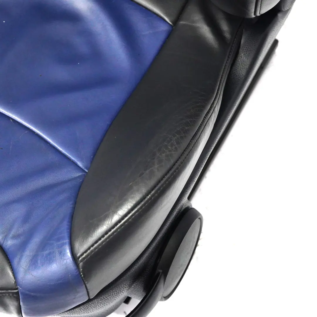 Front Seat Mini R50 R53 Heated Left N/S Sport Leather Gravity Lapis Blue Black - SKU 7073019-2 - Part number 7073019