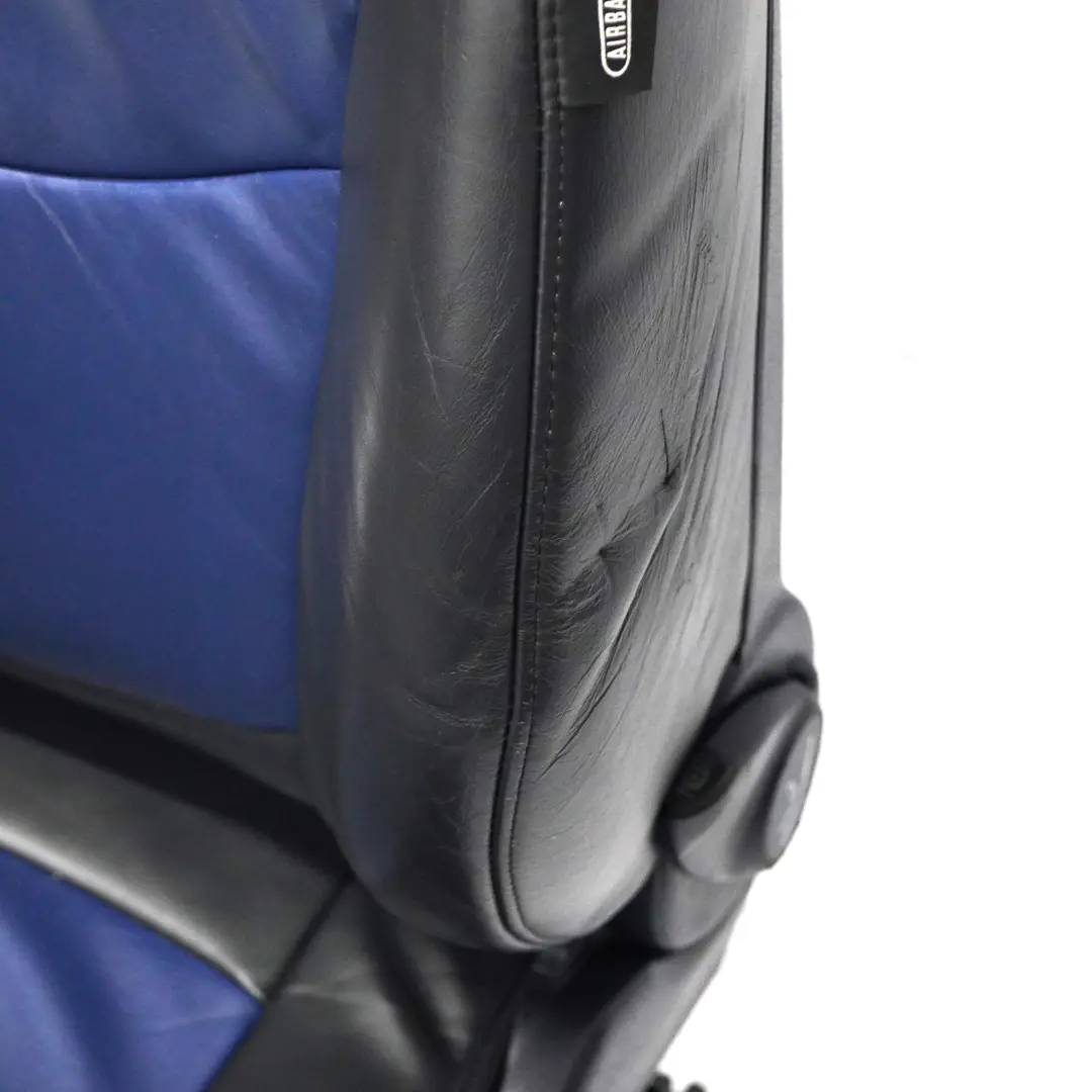 Mini R50 R53 Fotel Lewy Przód Grzany Sport Skóra Gravity Lapis Niebieska - SKU 7073019-2 - Numer Części 7073019