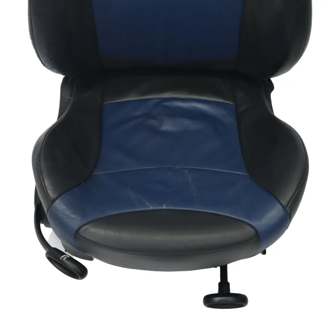 Mini R50 R53 Fotel Prawy Przód Sport Skóra Lapis Blue Niebieski - SKU 7073020-1 - Numer Części 7073020