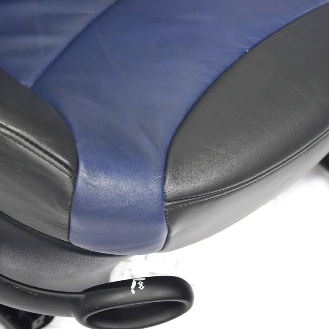 Front Seat Mini R50 R53 Sport Heated Right O/S Leather Gravity Lapis Blue to with Part number 7073020 Front Seat Mini R50 R53 Sport Heated Right O/S Leather Gravity Lapis Blue - SKU 7073020-2 - Part number 7073020
