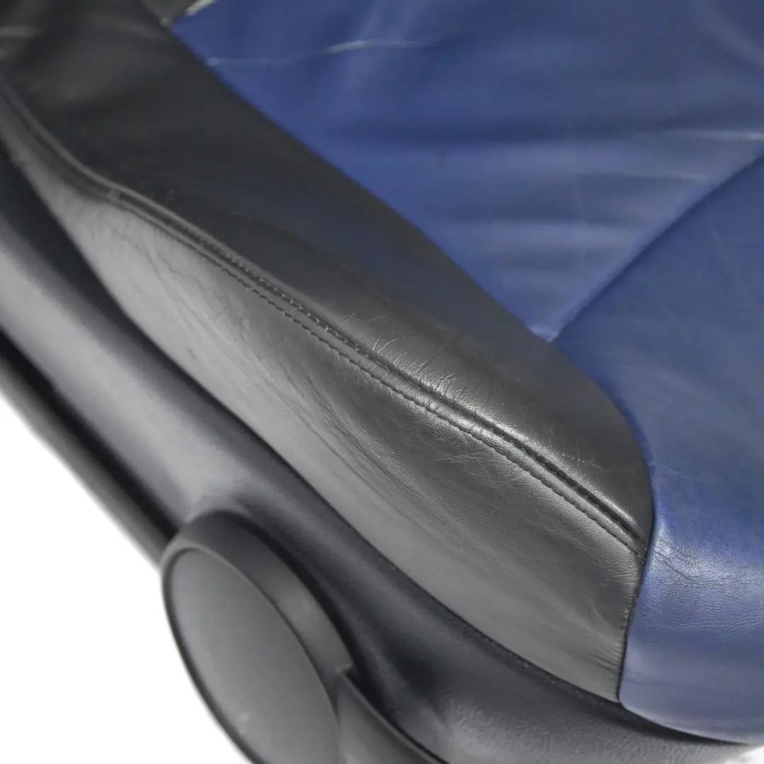  Front Seat Mini R50 R53 Sport Heated Right O/S Leather Gravity Lapis Blue - SKU 7073020-2 - Part number 7073020