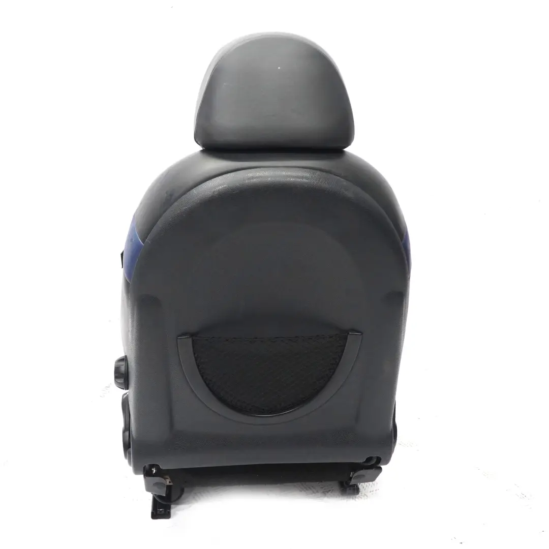Front Seat Mini R50 R53 Sport Heated Right O/S Leather Gravity Lapis Blue to with Part number 7073020 Front Seat Mini R50 R53 Sport Heated Right O/S Leather Gravity Lapis Blue - SKU 7073020-2 - Part number 7073020