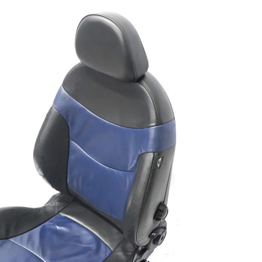 Siège Avant Mini R50 R53 Sport Chauffé Droit Cuir Gravity Lapis Blue pour à propos du numéro de pièce 7073020 Siège Avant Mini R50 R53 Sport Chauffé Droit Cuir Gravity Lapis Blue - SKU 7073020-2 - Numéro de pièce 7073020