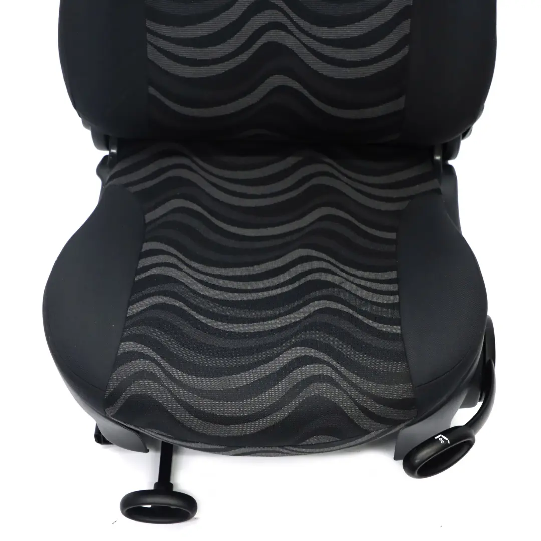 Fotel Lewy Przód Materiał Aqua Czarny do Mini R50 o numerze 7073067 Mini R50 Fotel Lewy Przód Materiał Aqua Czarny - SKU 7073067 - Numer Części 7073067